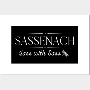 Sassenach Lass With Sass Dragonfly Posters and Art